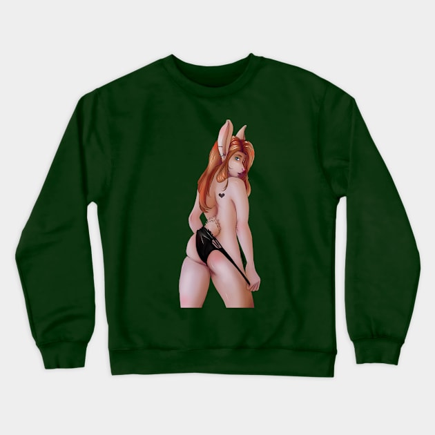 Pin up Bunny Crewneck Sweatshirt by Minx Haven